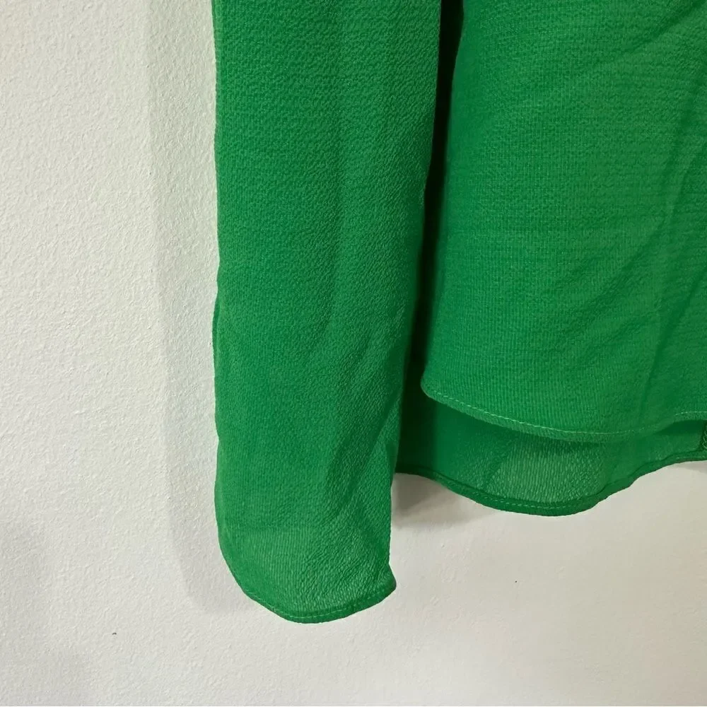 Chic Soul 3X Green‎ Tank Top Blouse Flowy - Picture 3 of 6